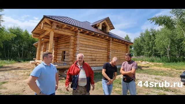 Дом ручной рубки из бревна отзыв смотреть онлайн