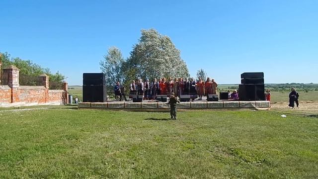 «Народный коллектив Рязанской области» хор «Отрада». «Там, за речкою, за Доном» - казачья походная. смотреть онлайн