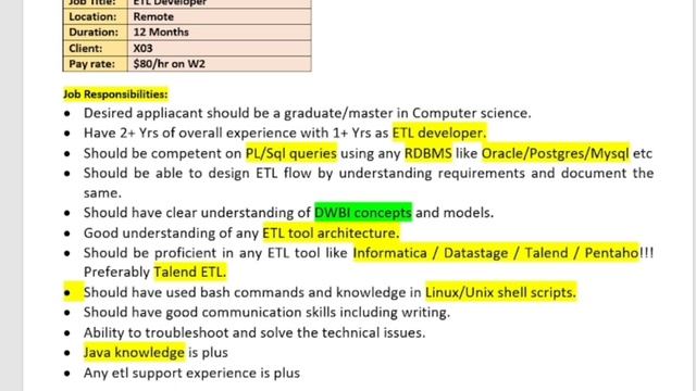 How to understand job description and make boolean search string Part 19 | ETL Developer JD | смотреть онлайн