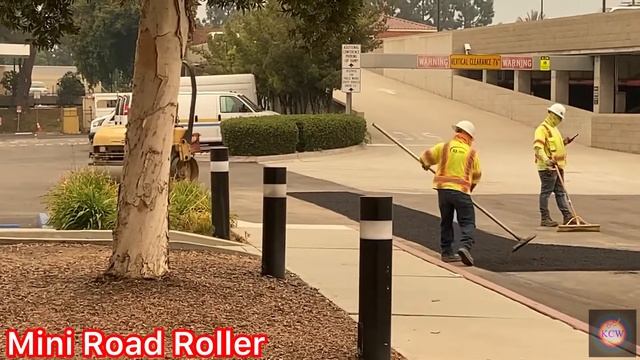 CAT® Mini Road Roller At Work｜Compacting Asphalt Pavement｜Asphalt Compactor Roller｜Caterpillar смотреть онлайн