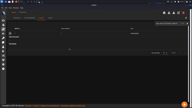 11 PowerShell Empire GUI - StarKiller смотреть онлайн
