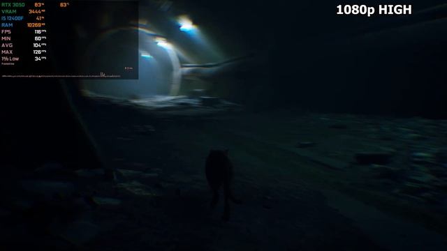 Stray : RTX 3050 + I5 12400f 1080p Ultra Settings смотреть онлайн