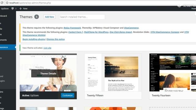 UpStore - Install and Import Demo Content смотреть онлайн
