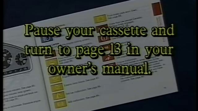 1991 Mercedes R129 SL Owner's Manual Supplement VHS tape. смотреть онлайн
