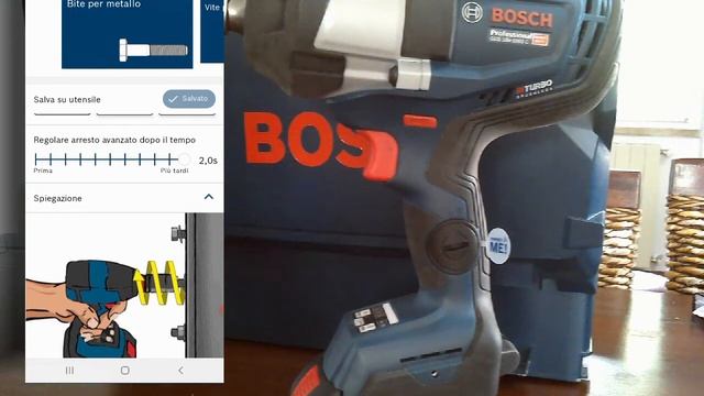 BOSCH GDS18V -TUTORIAL APP BOSCH TOOLBOX