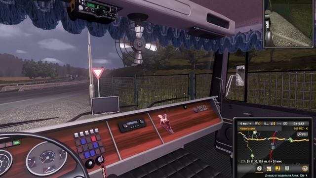78.ETS2.Старый "Мерин" и почти 600 лошадей. смотреть онлайн