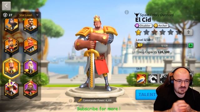 Commander spotlight Sun Tzu - Tip's and Advice's - Rise of kingdoms смотреть онлайн