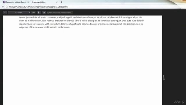 Curso BOOTSTRAP desde 0 015 Utilidades para el diseno adaptable Responsive Utilities смотреть онлайн
