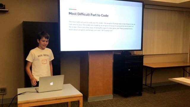 12 year old's coding project - Snake game in Java смотреть онлайн