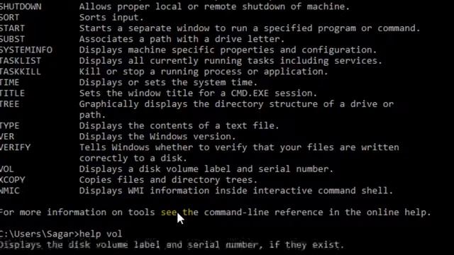 How to get the list of all commands in Windows command prompt смотреть онлайн