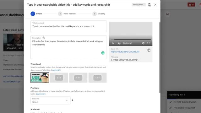 How to bulk upload and schedule videos to YouTube Studio 2021 смотреть онлайн