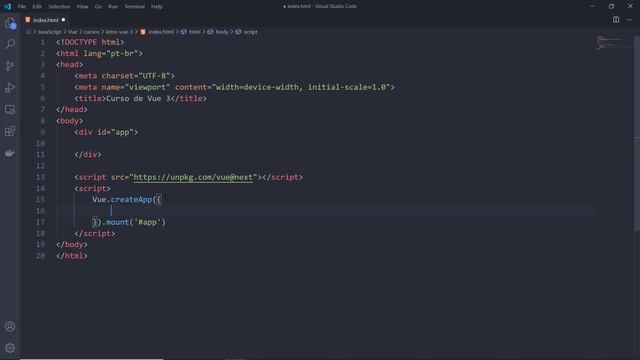 02 - Criar APP Vue 3 смотреть онлайн