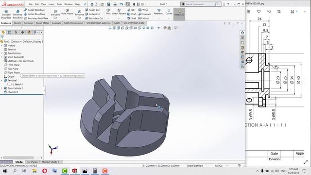 Solidworks Tutorial # 2