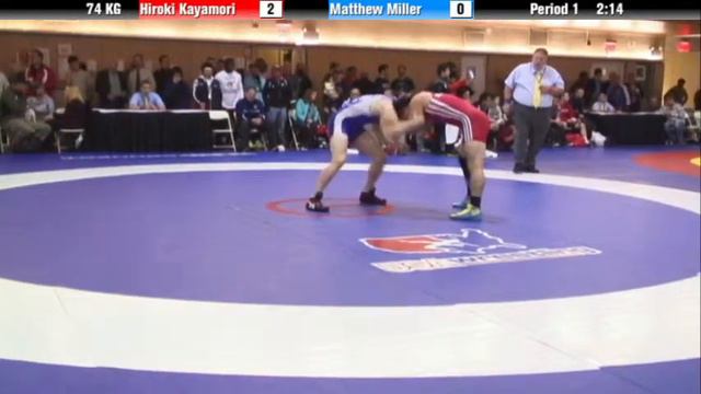 FS 74 KG - Hiroki Kayamori vs Matthew Miller смотреть онлайн