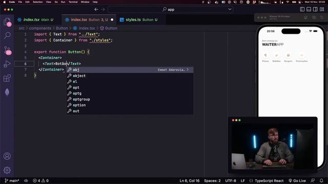 Aula 03 - Desenvolvimento da UI mobile com React Native e TypeScript - PT1 смотреть онлайн
