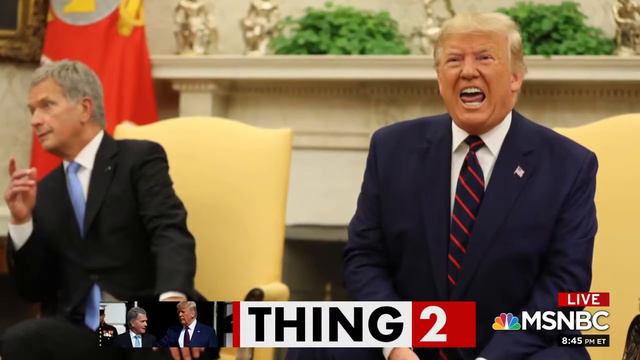 "Trump And The President Of Finland Have A Bit Of A Complicated Relationship " 10 -2- 19 смотреть онлайн