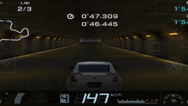 Gran Turismo - Trial Mountain Circuit Single Race PPSSPP Gameplay смотреть онлайн