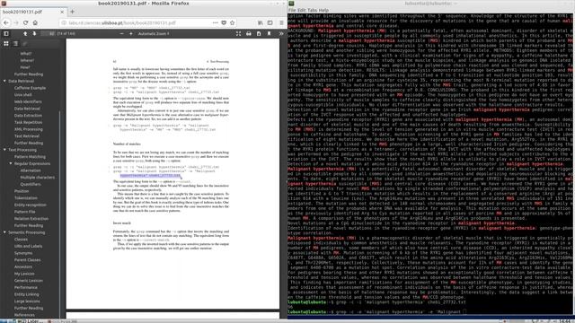 Recognize diseases and their acronyms using pattern matching and grep [4/7] смотреть онлайн