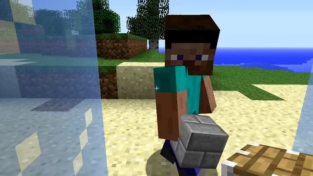 Как заморозить человека в Minecraft смотреть онлайн