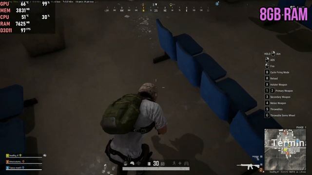 PUBG 8GB RAM vs 16GB RAM || GTX 1650 + i5 12400F смотреть онлайн