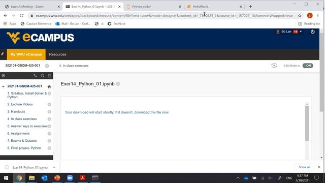 18 GSCM425 Python 01 смотреть онлайн