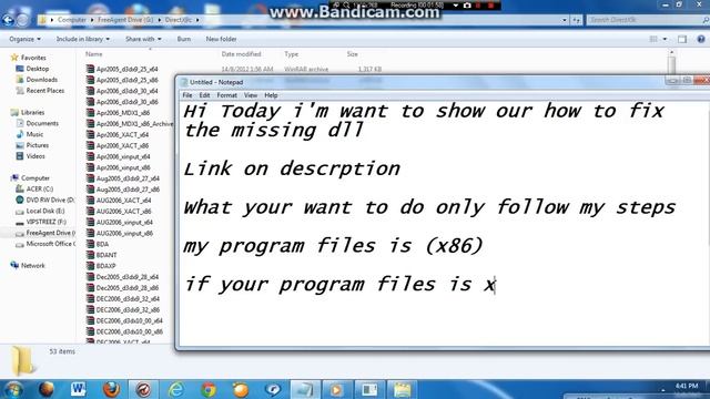Fix Missing d3dx9 30 dll For PES 2013 смотреть онлайн