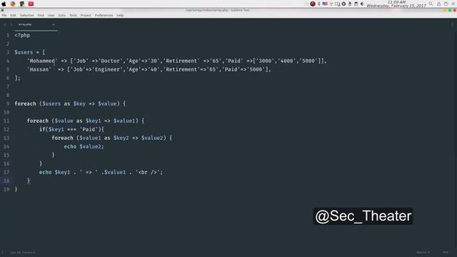 Become A Superman In PHP 5.6 & 7 Basics : #53 Multi-Dimensional Arrays смотреть онлайн