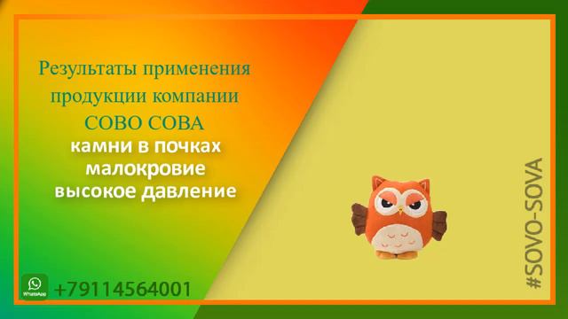Отзыв о результатах камни в почках, малокровие, высокое давление смотреть онлайн