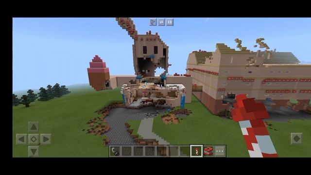 Destroying Ice Scream 6 Factory by TNT in Minecraft. смотреть онлайн