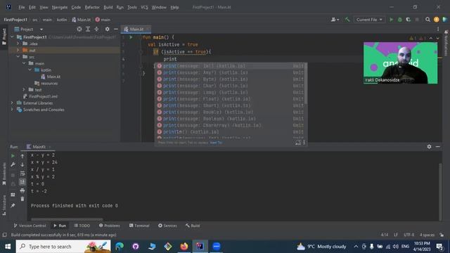 გაკვეთილი_3 -- Kotlin Operators--if...else statment-- ანდროიდის პროგრამირება(2023) #კოტლინი смотреть онлайн