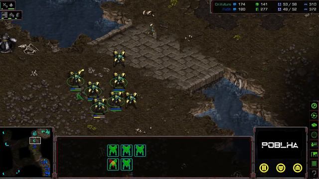 Starcraft Remastered: Flash vs Vulture (TvP) смотреть онлайн