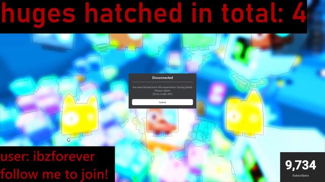 HATCHING HUGE HAPPY COMPUTERS IN PET SIM 99!! смотреть онлайн