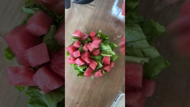 САЛАТ С АРБУЗОМ смотреть онлайн