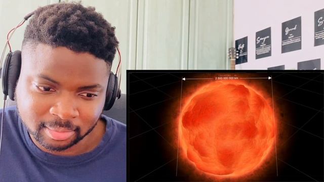 ??BRIT Reacts A SIZE COMPARISON OF THE BIGGEST STARS IN THE UNIVERSE! смотреть онлайн