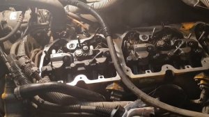 Техпривет.CAT C15. BXS. Регулировка клапанов, горного тормоза, системы активации впускных клапанов.