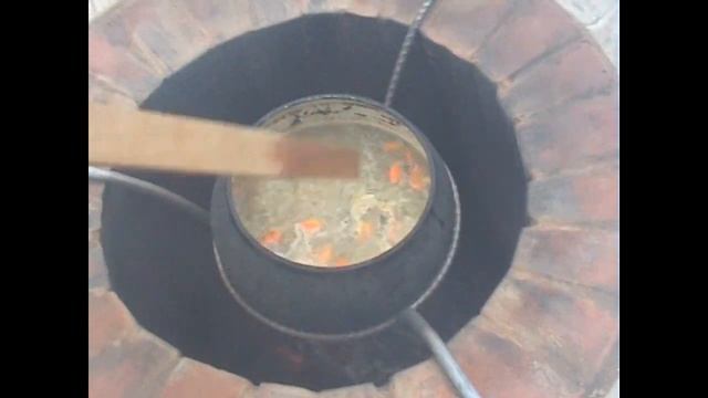Самодельные приспособления для тандыра{харчо в тандыре}