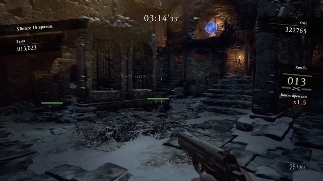 RESIDENT EVIL 8 VILLAGE - Mercenaries - Village - SSS Rank( NO DAMAGE/ PISTOL) смотреть онлайн