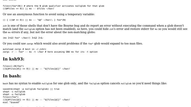 Unix & Linux: Is there a way to make "mv" fail silently? (10 Solutions!!) смотреть онлайн