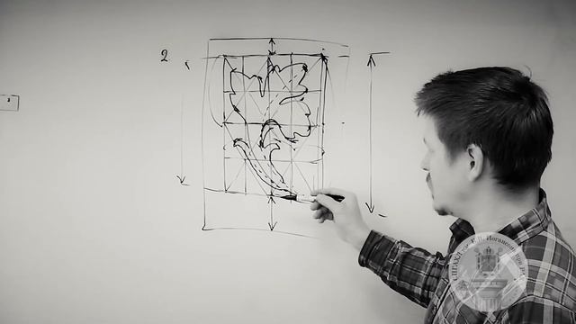 День 2 . Часть 2. Перенос на большой формат. Построение смотреть онлайн