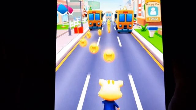 Cat Runner: Decorate Home на Android Игра бег за золотом смотреть онлайн