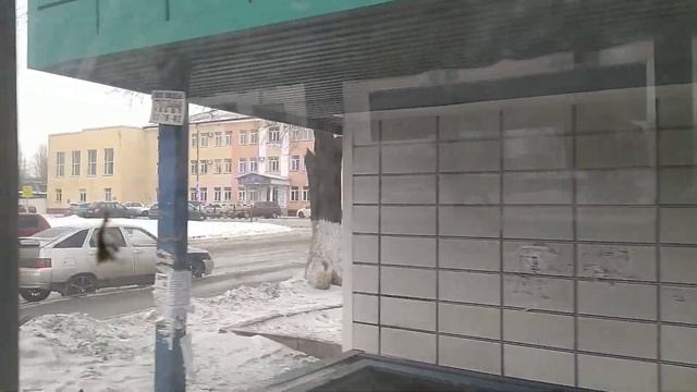 Поездка на трамвае 71-605А №252 г.Липецк маршрут №5 смотреть онлайн