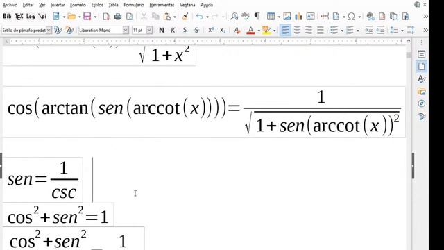 Calcular la expresión de #Cos Arctan sen ArcCot x смотреть онлайн