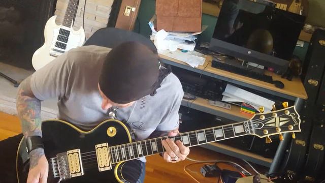 1990s Gibson Les Paul Black Beauty Axcess смотреть онлайн