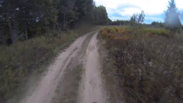 Покатушки на IRBIS TTR 125 по-осеннему и упал) смотреть онлайн