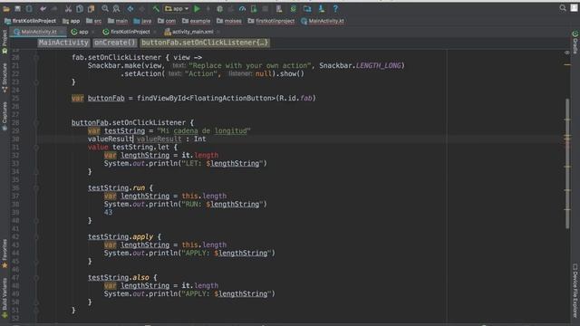 Kotlin - Funciones ‘let’, ‘apply’, ‘with’, ‘run’ y ‘also’ смотреть онлайн