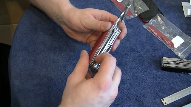 Victorinox WorkChamp сравнение со SwissChamp и первый взгляд посылка от Ксении