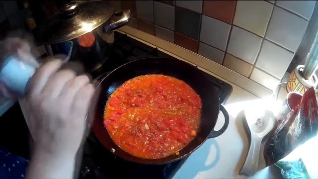 Кускус с томатами