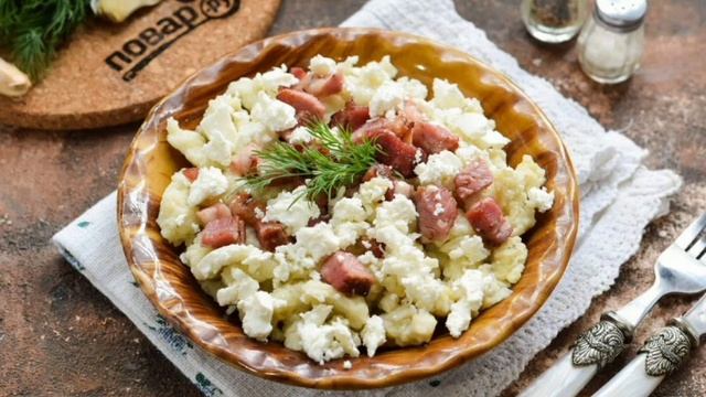 ГАЛУШКИ С БРЫНЗОЙ. смотреть онлайн