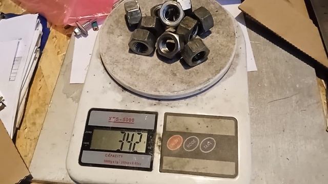 Гайки. Полноценный вес гайки отличного качества. Сколько должна весить гайка? смотреть онлайн