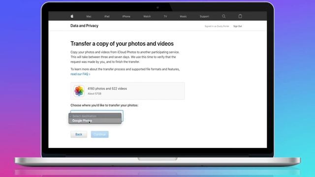 How to Transfer iCloud Photos to Google Photos (2021) смотреть онлайн